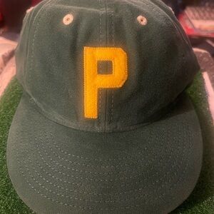 Polo by Ralph Lauren Green Cap with Yelllow P Embroidery